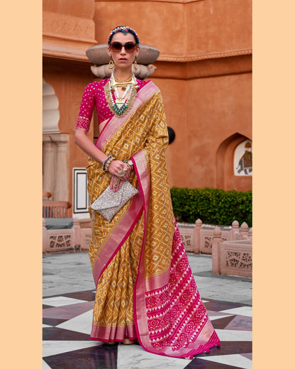 PV Silk Saree With Epoxy Finish | RP33