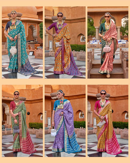 PV Silk Saree With Epoxy Finish | RP33