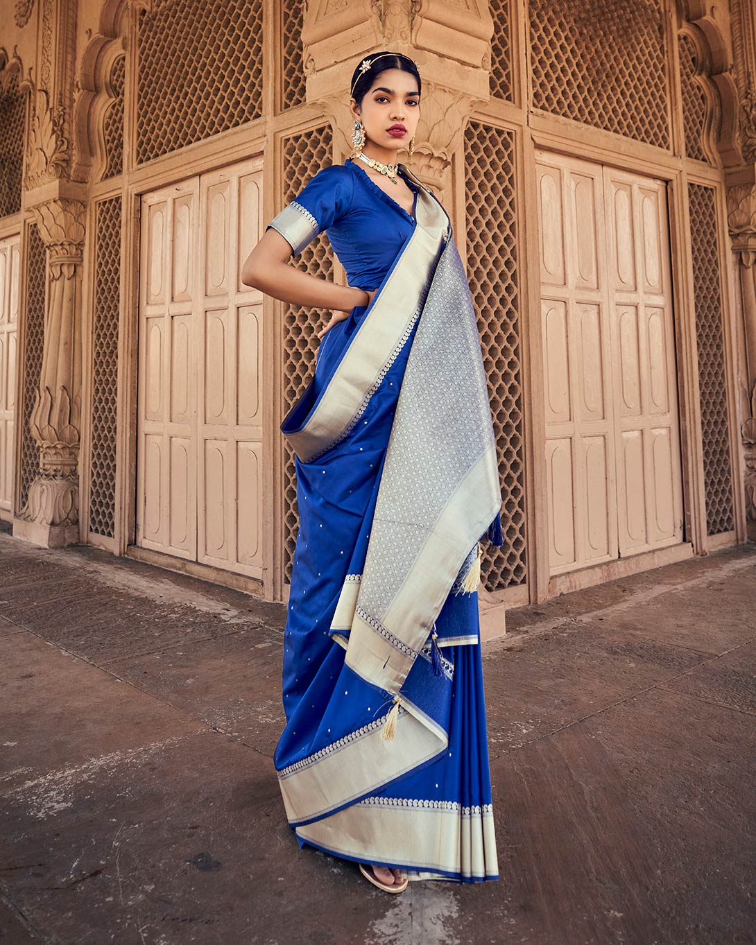 Banarasi Satin Silk Saree | RP20