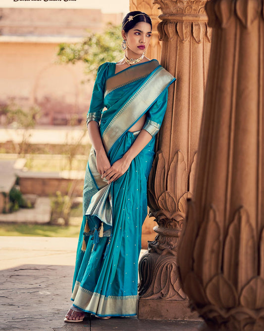 Banarasi Satin Silk Saree | RP20