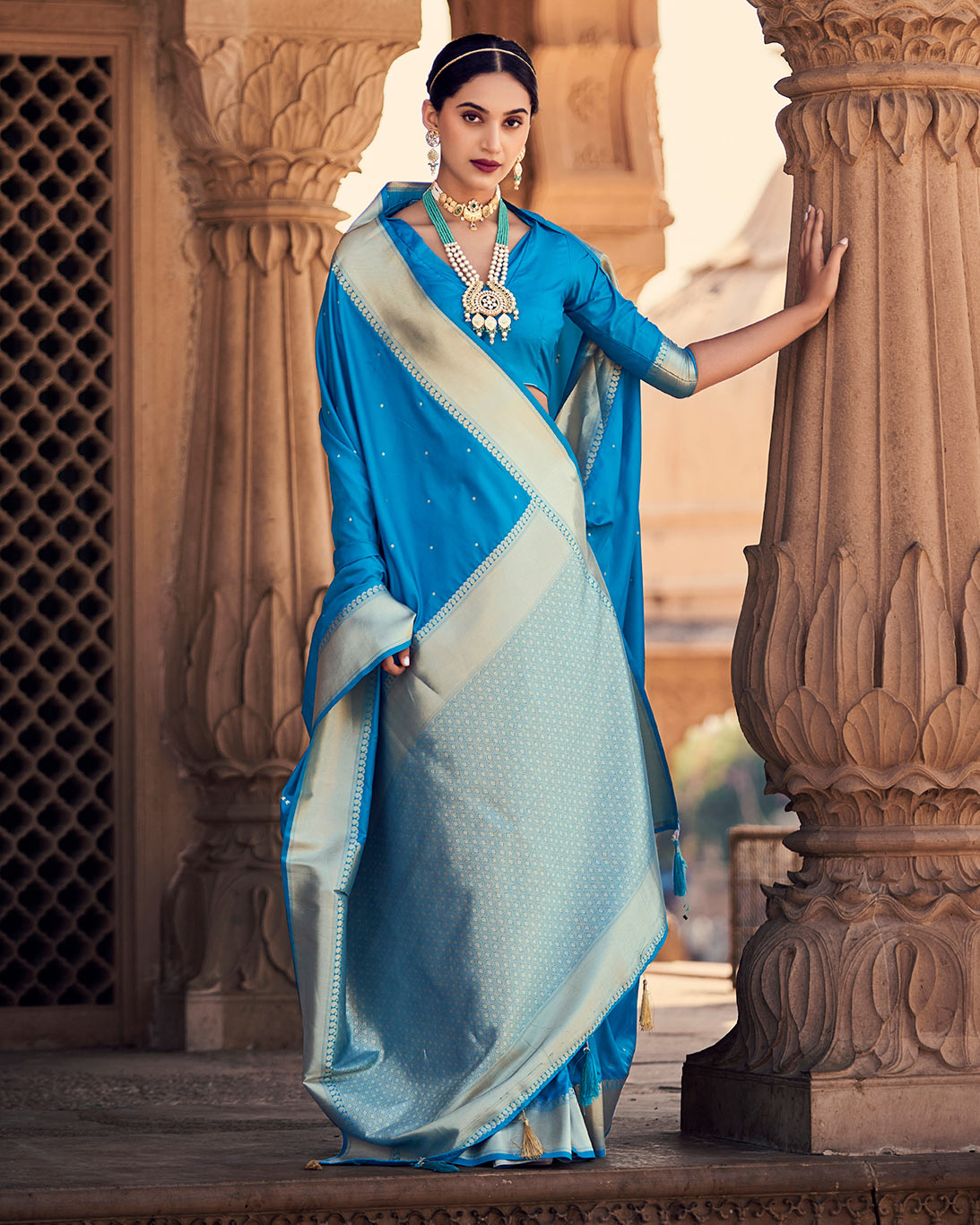 Banarasi Satin Silk Saree | RP20