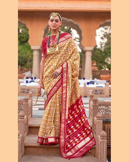 PV Silk Saree With Epoxy Finish | RP33