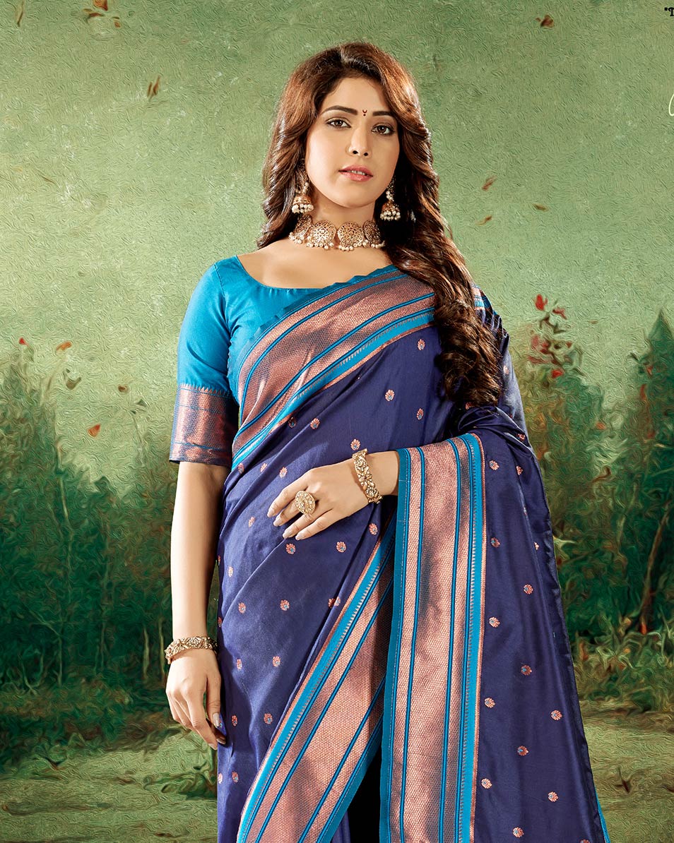 Peshwai Paithani Silk Saree | RP08