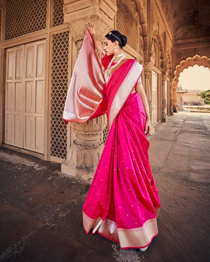 Banarasi Satin Silk Saree | RP20