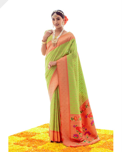 Soft Paithani Silk Saree | RP31