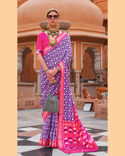 PV Silk Saree With Epoxy Finish | RP33