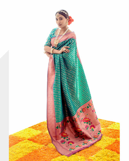 Soft Paithani Silk Saree | RP31