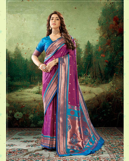 Peshwai Paithani Silk Saree | RP08