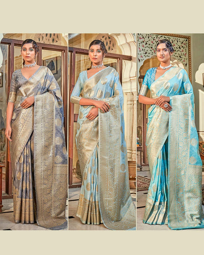 Banarasi Butta Silk Saree with Zari Weaving | RP11