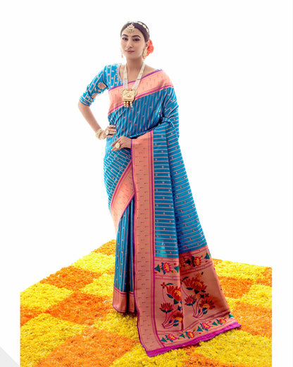 Soft Paithani Silk Saree | RP31