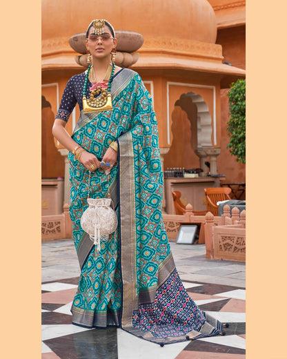 PV Silk Saree With Epoxy Finish | RP33